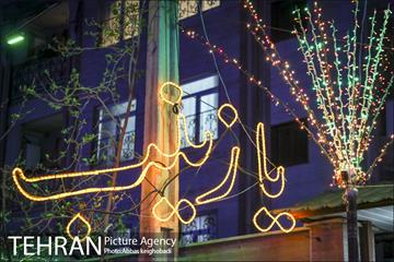 آذین بندی منطقه 21 در ایام شعبانیه 18