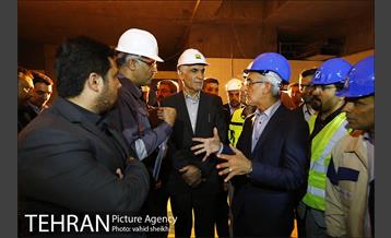 بازدید شهردار تهران از خط ۷ مترو  7