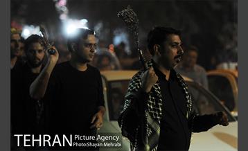 عزاداری شب تاسوعا در خیابان های تهران 39