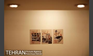 بازدید احمد مسجد جامعی از نمایشگاه تهران از منظر هنرمندان 12