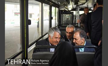 بازدید شهردار تهران از خطوط اتوبوسرانی  35