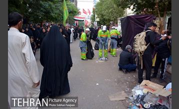 خدمت رسانی شهرداری تهران در شهر کربلا 16
