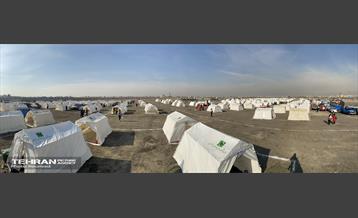 تمرین سراسری زلزله در بوستان ولایت 16