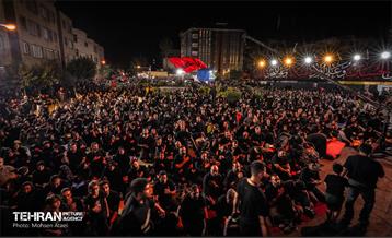 عزاداری شب چهارم محرم در هیئت ریحانة الحسین 50