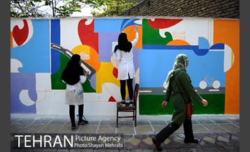 رنگ آمیزی و طراحی جداره شهری در منطقه 7 1