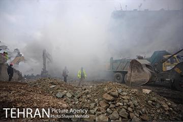 ششمین روز آواربرداری ساختمان پلاسکو -2 6