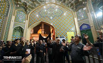 مراسم عزاداری مسلمیه در حرم حضرت عبدالعظیم (ع)