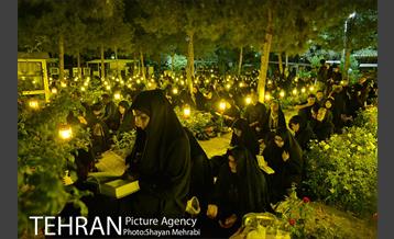 احیای شب بیست و یکم ماه رمضان در بهشت زهرا (س) 16