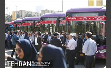 آیین بهره برداری و توسعه ناوگان شرکت واحد اتوبوسرانی شهر تهران 34