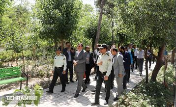 افتتاح بوستان شهدای خدمت و ۲۱۰ پروژه منطقه ۱۰ 40