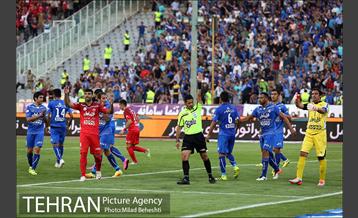 دیدار پرسپولیس و استقلال در لیگ برتر فوتبال 25