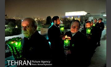 رونمایی از پرچم حرم حضرت عبدالعظیم (ع) در برج میلاد 29