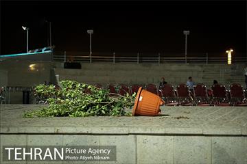 شب بارانی تهران 4