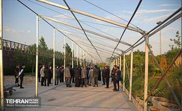 بازدید رئیس شورای شهر و سرپرست شهرداری تهران از کوشک باغ هنر 15