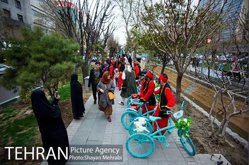 جشنواره نوروزگاه در بلوار کشاورز 14