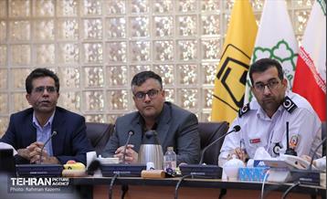 جلسه مشترک شرکت بهره‌برداری متروی تهران و حومه و سازمان آتش‌نشانی و خدمات ایمنی 10