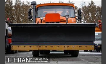 مانور خودرویی عملیات برف روبی شهرداری تهران 28