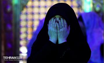 احیای شب بیست‌ویکم ماه رمضان امامزاده پنج تن لویزان 47