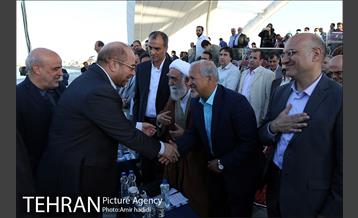 آیین بهره برداری همزمان 4 پروژه عمرانی پایتخت 30