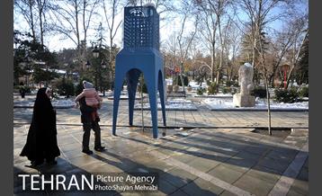 فصل زمستان در بوستان ملت 54