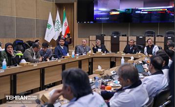 بازدید معاون خدمات شهری از سایت‌های برف‌روبی شهرداری تهران 39