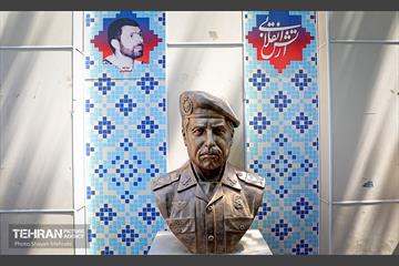 رونمایی از ۸ سردیس شهدای ارتش جمهوری اسلامی ایران 7