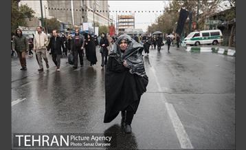 راه پیمایی مردم تهران در روز اربعین  22