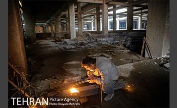 "پایانه اکباتان" اولین و تنها پارکینگ زیرزمینی قطارهای شهری 47