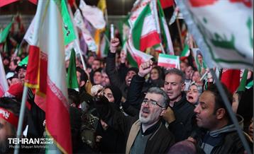 اجتماع مردم غیور تهران در قدردانی از همراهی جبهه مقاومت یمن 4
