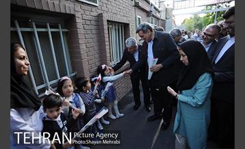 بازدید شهردار تهران از شیرخوارگاه ترکمانی 1