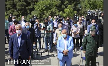 افتتاح رسمی مرکز واکسیناسیون بزرگ خودرویی کووید 19 در شمال شرق تهران 13