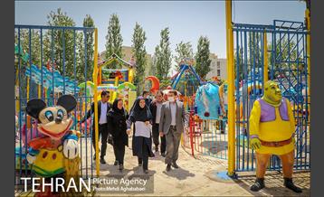 بازدید مهندس شاپور رستمی معاون هماهنگی و امور مناطق شهرداری تهران از پروژه های منطقه ۸ 13