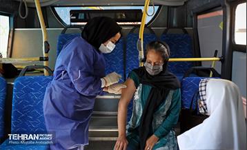 اتوبوس سیار واکسیناسیون - میدان راه آهن 7