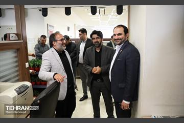 بازدید سخنگوی شهرداری تهران از موسسه همشهری 17