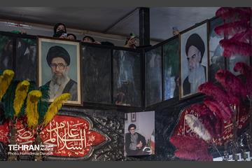 جایگاه زنان در طبقه دوم تکیه حصار بوعلی