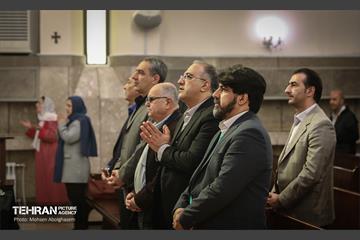 حضور سخنگوی شهرداری تهران در کلیسای گریگور مقدس 11