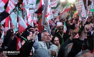 اجتماع مردم غیور تهران در قدردانی از همراهی جبهه مقاومت یمن 27