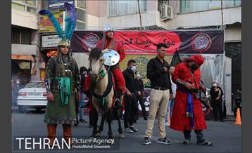 برگزاری اعزای حسینی در بوستان قصر منطقه هفت 16