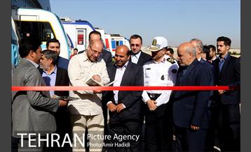 آیین بهره برداری از 58 دستگاه واگن مترو تهران 22