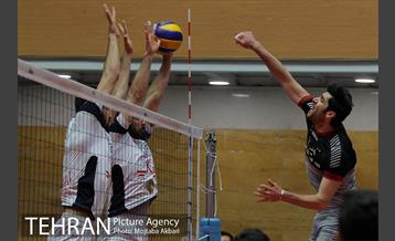 دیدار تیم های والیبال بانک سرمایه و پیکان تهران