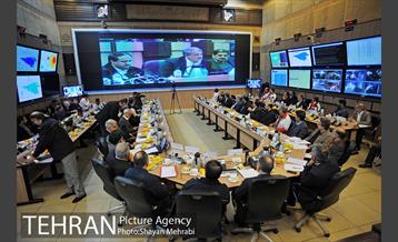 جلسه ستاد مدیریت بحران شهر تهران با حضور دکتر نجفی‎ 1