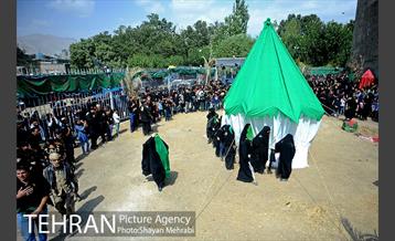 تعزیه ظهر عاشورا در حسینه نهاوندیان 22