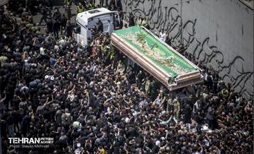تشییع پیکر شهدای خدمت - ۴ 77