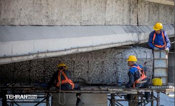 بهسازی لرزه ای پل یادگار امام(ره) - مرزداران 9