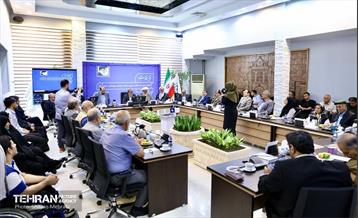 ملاقات معاون مالی و اقتصاد شهری با نخبگان، فرهنگیان و ورزشکاران منطقه 12 32