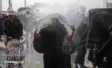 خدمات شهرداری منطقه 5 در گذرگاه مرزی مهران 14