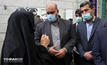 دیدار مردمی شهردار تهران در مسجد امیر المومنین باغ اذری 13