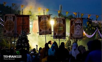 کاروان امام رضا (ع) در جشن بزرگ امام رضایی‌ها 1