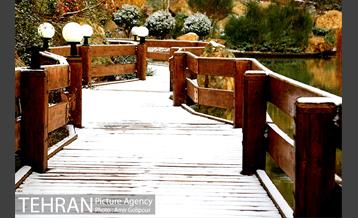 بارش پاییزی برف در ارتفاعات بوستان کوهستانی آبشار تهران‎ 26