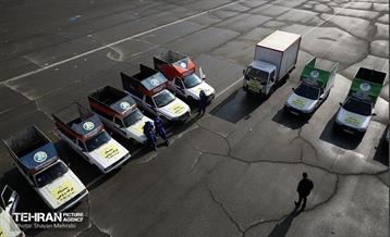 مانور برف روبی منطقه 19 شهرداری تهران 27